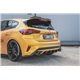 Estrattore diffusore posteriore Racing Ford Focus MK4 ST 2019- Nero