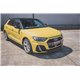 Sottoparaurti splitter anteriore V.3 Audi A1 S-Line GB 2018 - 