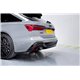 Sottoparaurti splitter laterali posteriori per Audi RS6 C8 2019 - 
