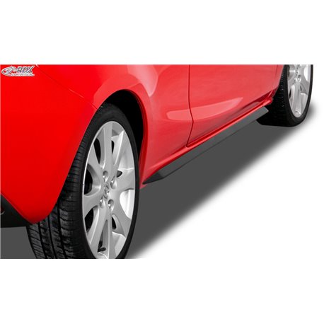 Minigonne laterali Mazda 2 (DE) 2007-2014 Slim