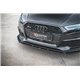 Sottoparaurti splitter anteriore V.4 Audi RS3 8VA 2017-