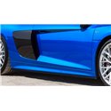 Minigonne laterali sottoporta Audi R8 4S Coupe + Roadster 2015-