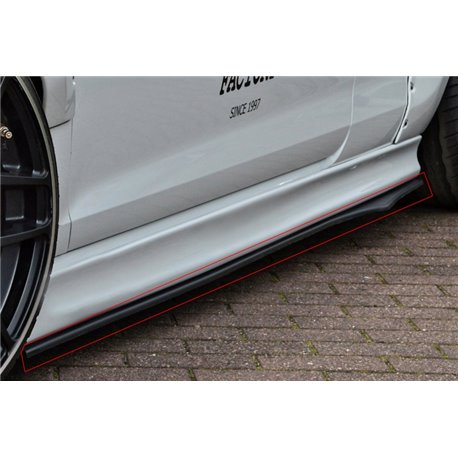 Minigonne laterali sottoporta Audi RS3 8V 2015-2017