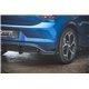 Flaps aerodinamici posteriori Volksvagen Polo GTI Mk6 2017- nero opaco