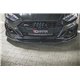 Sottoparaurti splitter+flaps anteriori V.1 Audi RS5 F5 Facelift 2019-