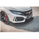 Lama sottoparaurti racing V.2 Honda Civic X Type R 2017- nero