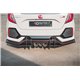 Sottoparaurti estrattore Racing posteriore Honda Civic X Type R 2018- nero
