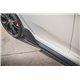 Lama sottoporta racing V.2 Honda Civic X Type R 2017- nero