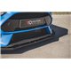 Lama sottoparaurti racing anteriore con flaps Ford Focus RS MK3 2015-2018
