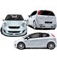 Kit estetico completo Fiat Grande Punto 3p. Magik