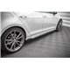 Estensioni minigonne sottoporta V.2 Volkswagen Golf VII R 2013-2016