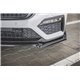 Sottoparaurti splitter anteriore + Flaps V.2 Skoda Octavia RS Mk4 2020- 