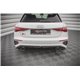 Sottoparaurti diffusore posteriore Audi S3 Sportback 8Y 2020- opaco