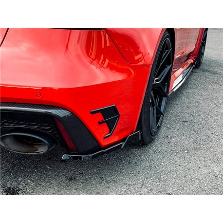 Sottoparaurti posteriore laterali + Flaps Audi RS7 C8 2019-