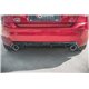 Estrattore sottoparaurti posteriore Peugeot 308 GT Mk2 2017- Chrome