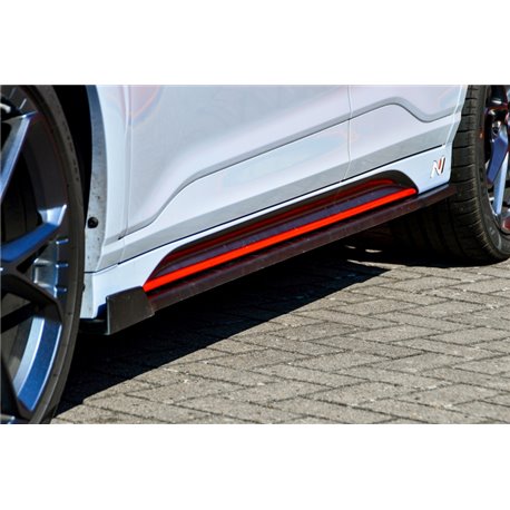Minigonne laterali sottoporta + Flaps anteriori Hyundai Kona N / N-Line 2020-