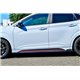 Minigonne laterali sottoporta + Flaps posteriori Hyundai Kona N / N-Line 2020-