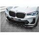 Sottoparaurti splitter anteriore V.1 BMW X4 M-Pack G02 Facelift 2021-