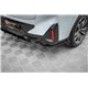 Sottoparaurti splitter laterali posteriori BMW X4 M-Pack G02 Facelift 2021-