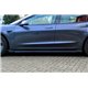 Minigonne laterali sottoporta + Flaps ant e post Tesla Model 3 2017-