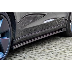 Minigonne laterali sottoporta + Flaps posteriori Tesla Model 3 2017-