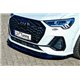Sottoparaurti anteriore + Flaps Audi Q3 F3 / F3N S-Line 2018-