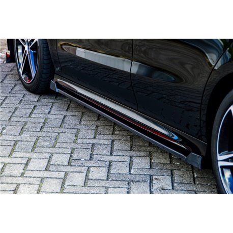 Minigonne laterali sottoporta + Flaps ant e post Mercedes CLA X118 / C118 AMG-Line 2019-