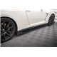 Lama sottoporta + flaps Nissan GTR R35 Facelift 2011-2016