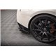 Sottoparaurti estrattore posteriore + flaps Nissan GTR R35 Facelift 2011-2016