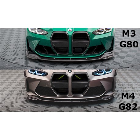 Sottoparaurti anteriore in Carbonio V.2 BMW M4 G82 / M3 G80 2021-