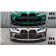 Sottoparaurti anteriore in Carbonio V.1 BMW M4 G82 / M3 G80 2021-