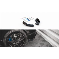 Sottoparaurti splitter laterali posteriori V.2 + Flaps Volkswagen Golf R MK8 2020-
