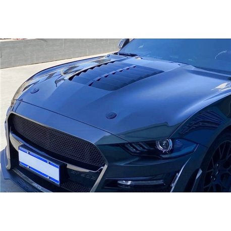Cofano Ford Mustang 2018-2020 look GT500 in alluminio