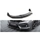 Sottoparaurti splitter anteriore + flaps Honda Civic Sport Mk 10 2020-2023