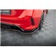 Sottoparaurti splitter posteriore V.1 + flaps Honda Civic Type-R Mk 11 2023-
