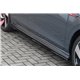 Minigonne laterali sottoporta con flaps Volkswagen Golf 8 GTI / GTD 2020-