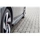 Minigonne laterali sottoporta con flaps Volkswagen Golf 8 GTI / GTD 2020-