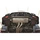 Sottoparaurti estrattore posteriore Porsche Cayenne Sport Design Mk3 2018-2023 
