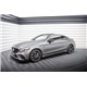 Estensioni minigonne Street Pro + flaps Mercedes AMG C43 C205 2018-2022