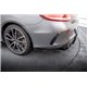 Sottoparaurti laterali posteriori Street Pro + flaps Mercedes AMG C43 C205 2018-2022