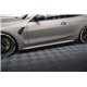 Estensioni minigonne laterali V.3 BMW M4 G82 2021- CSL Look