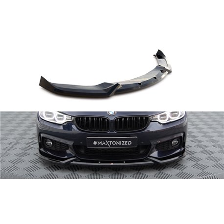 Sottoparaurti splitter anteriore V.1 BMW 4 Gran Coupe F36 M-Pack 2014-2017 