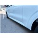 Minigonne laterali sottoporta lunghe Ford Transit Custom Mk2 2023- 