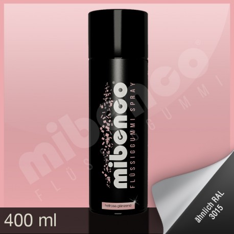 Gomma liquida spray per wrapping rosa pallido pastello lucido, 400 ml