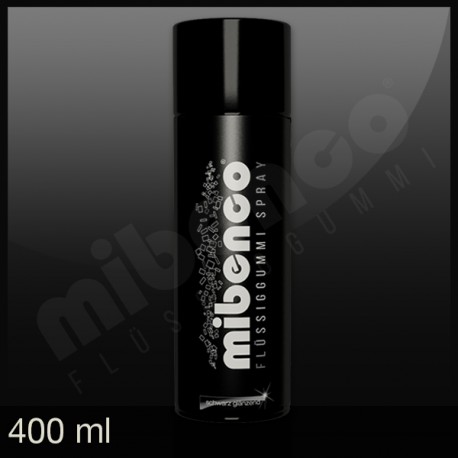 Gomma liquida spray per wrapping nero lucido, 400 ml