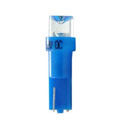 Diodo LED L002 T5 concavo blu