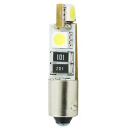 Diodo LED L316 Ba9s 4xSMD5050 CANBUS bianco