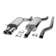 Sistema di scarico in acciaio Inox 2x80 per Audi A4 B5 Quattro Limo./Avant