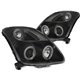 Fari Angel Eyes e LED CCFL per Suzuki Swift 05-10 Neri