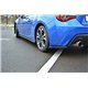 Sottoparaurti laterali posteriori V.1 Subaru BRZ 2017-